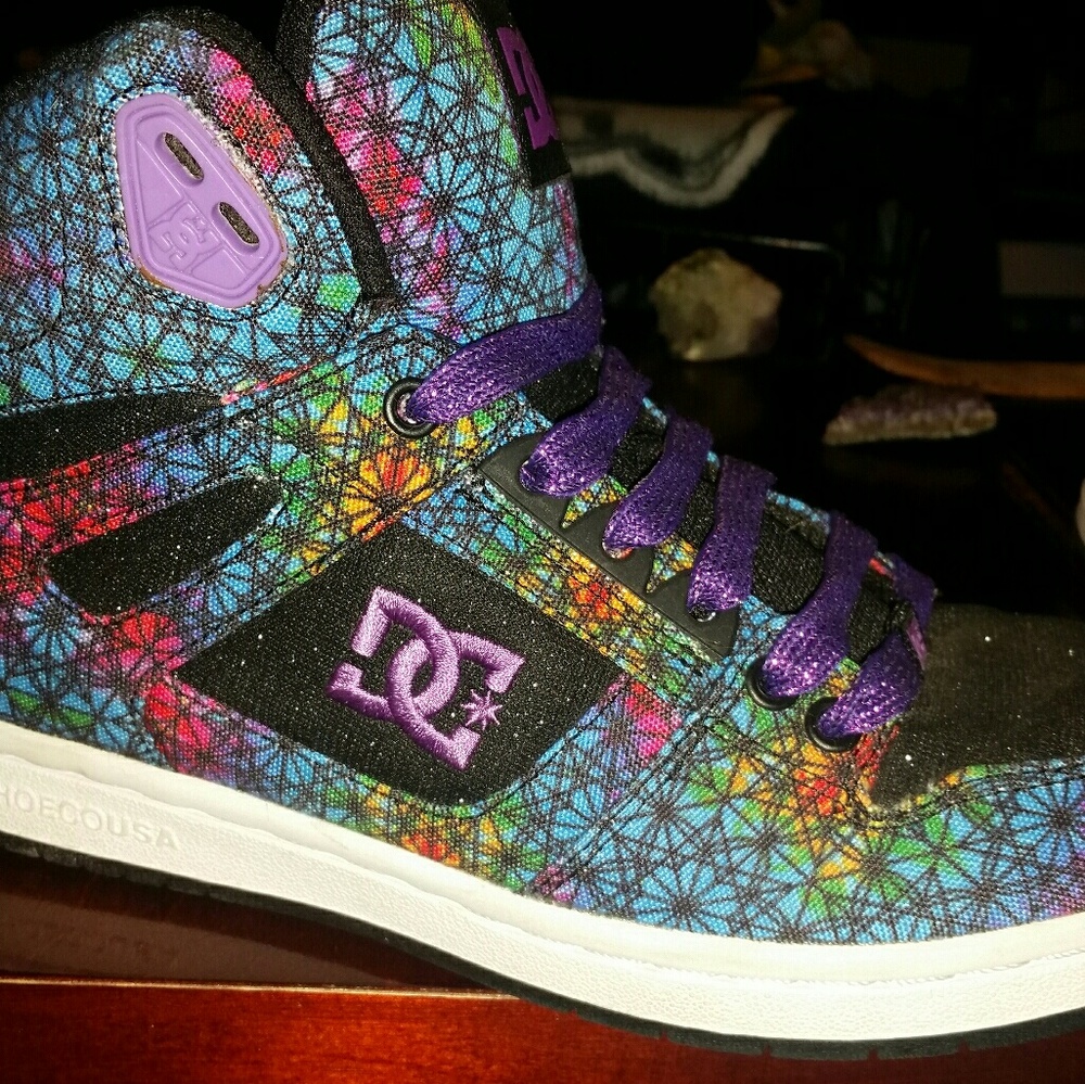 Dc skater flower of life shoes